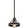 Canary Wharf 11 1/2" Wide Burnt Sienna Outdoor Mini Pendant
