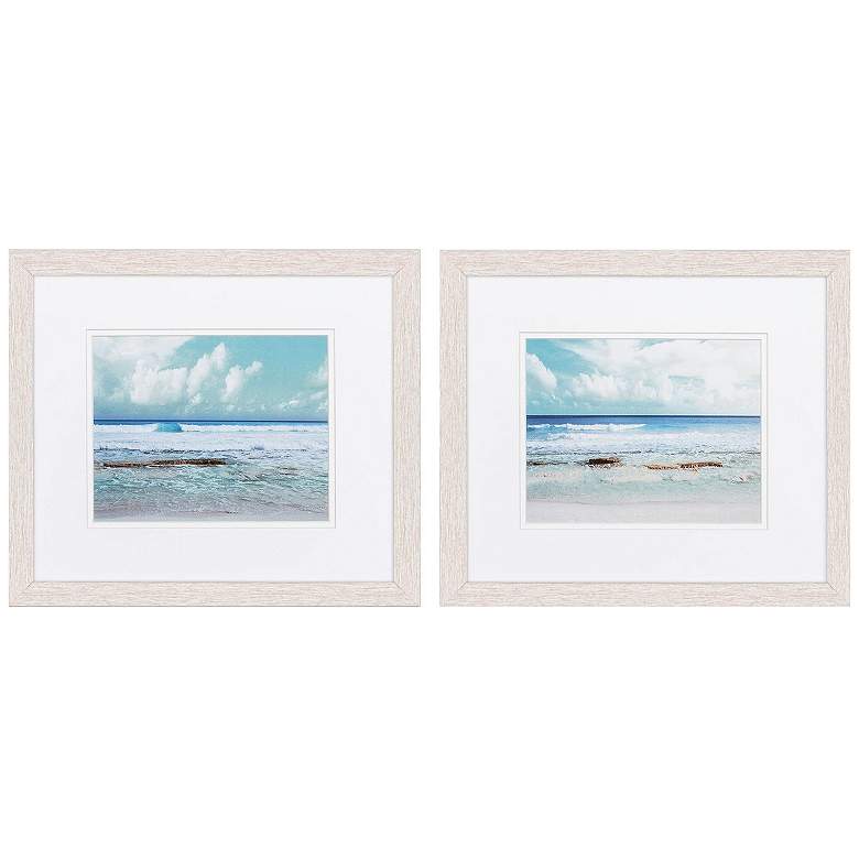 Image 1 Cancun Magic 16"W x 14"H Framed Art Set of 2
