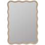 Candace 28" x 40" Maple Wood Wall Mirror