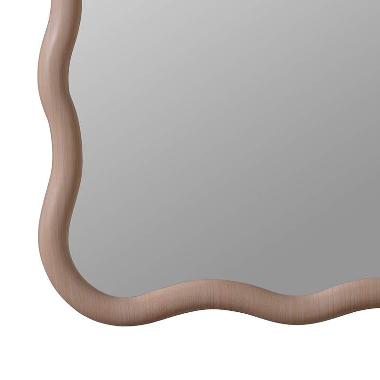 Image 3 Candace 28 inch x 40 inch Maple Wood Wall Mirror more views