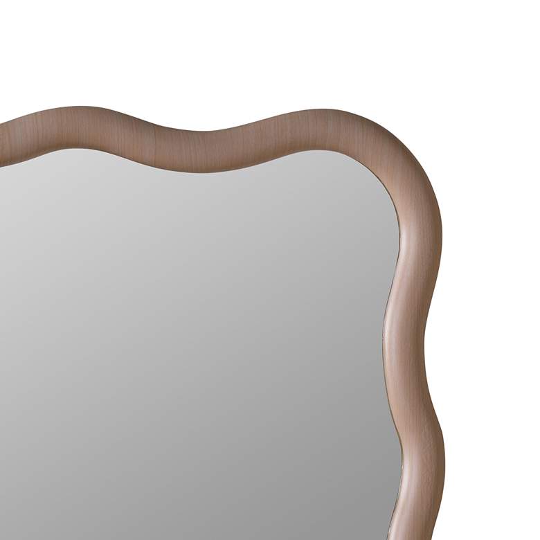 Image 4 Candace 28 inch x 40 inch Maple Wood Wall Mirror more views