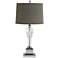 Candace Clear Crystal Trophy Table Lamp