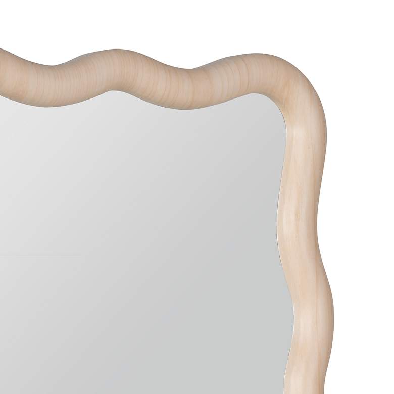 Image 3 Candace Natural Oak 20" x 31" Medicine Cabinet Wall Mirror more views