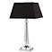 Candice Olson Cluny with Black Shade Table Lamp