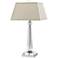 Candice Olson Cluny with Cream Shade Table Lamp