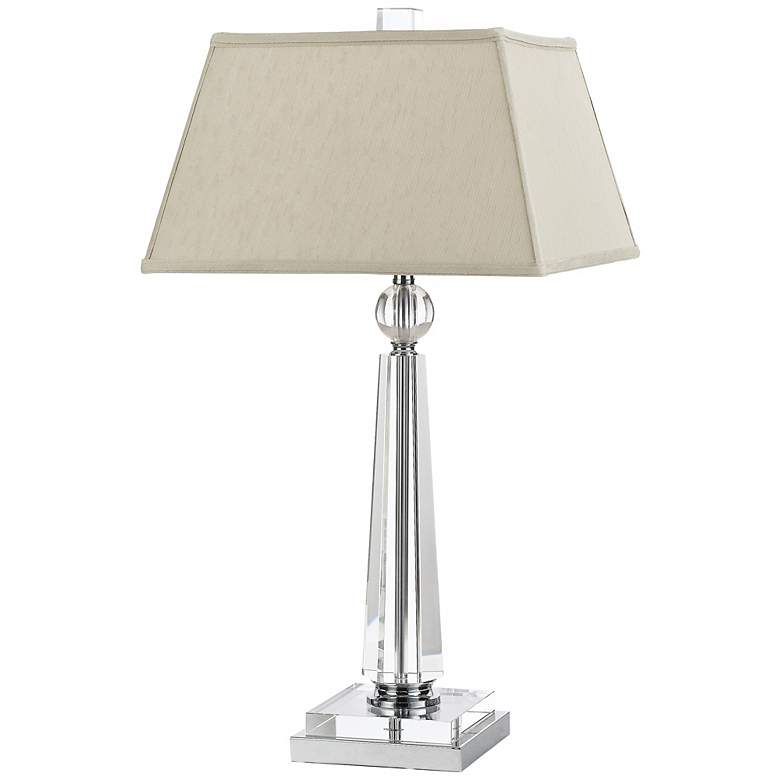 Image 1 Candice Olson Cluny with Cream Shade Table Lamp