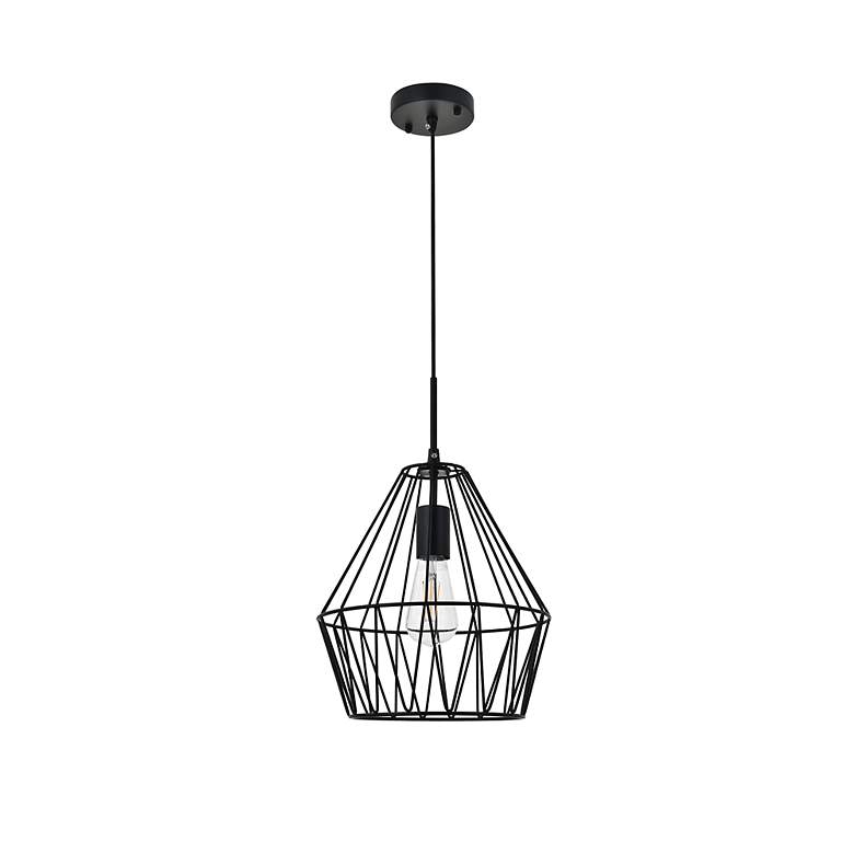 Image 4 Candor 1 Lt Black Pendant more views