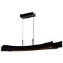 1_Candora 50" Wide Black LED Linear Pendant