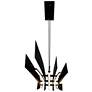 4_Candora 50" Wide Black LED Linear Pendant more views