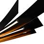 5_Candora 50" Wide Black LED Linear Pendant more views