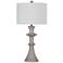 Candra 30" High Light Cement Table Lamp