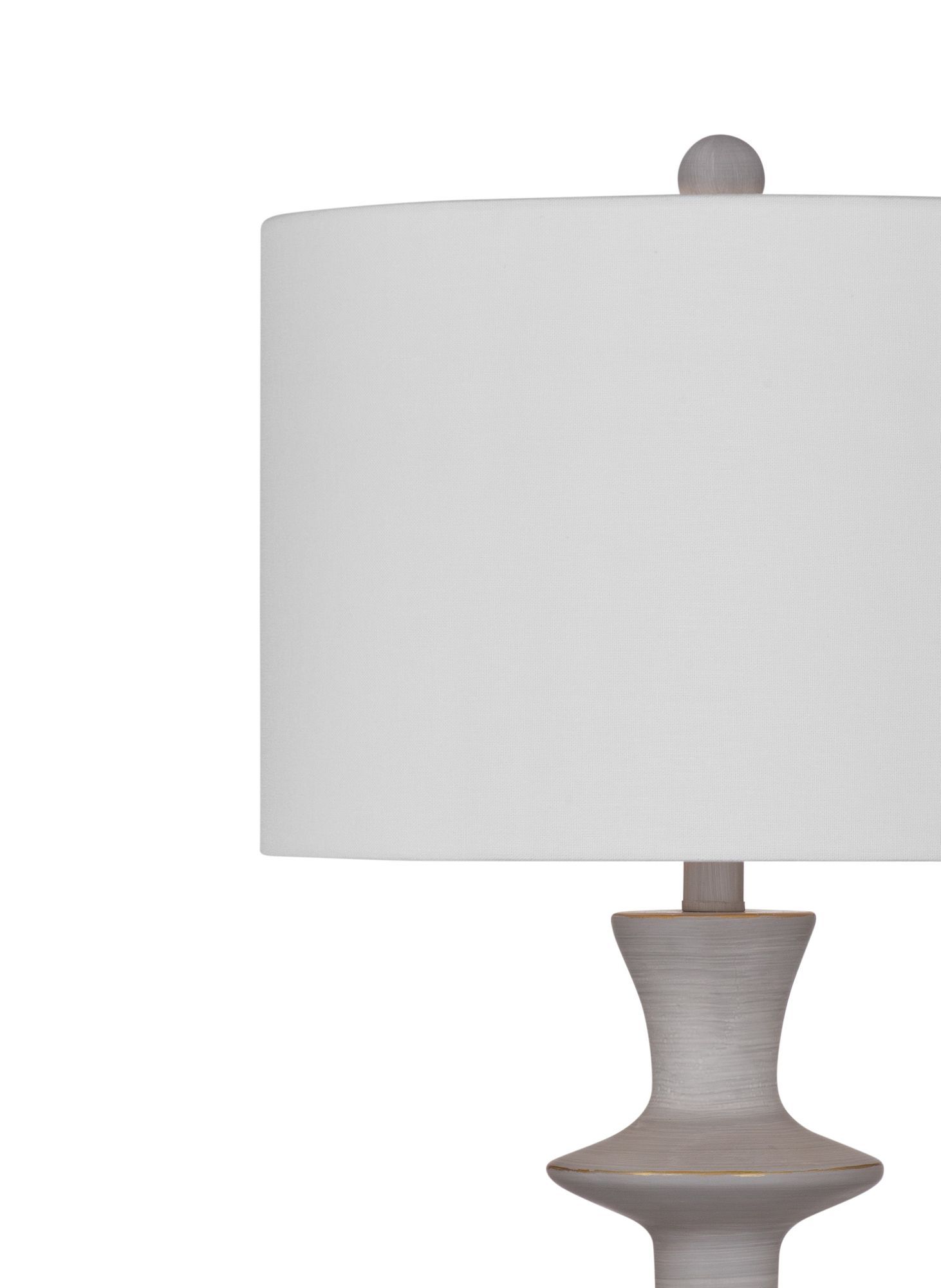 Image 2 Candra 30" High Light Cement Table Lamp more views