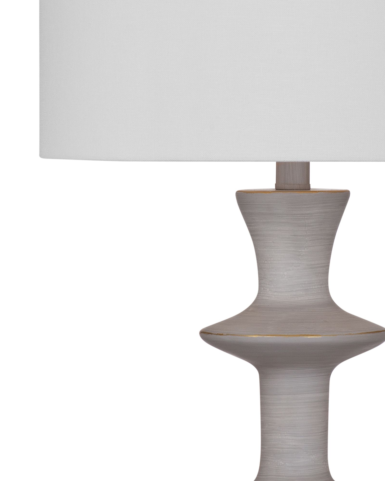 Image 4 Candra 30" High Light Cement Table Lamp more views