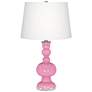 Candy Pink Apothecary Table Lamp with Dimmer