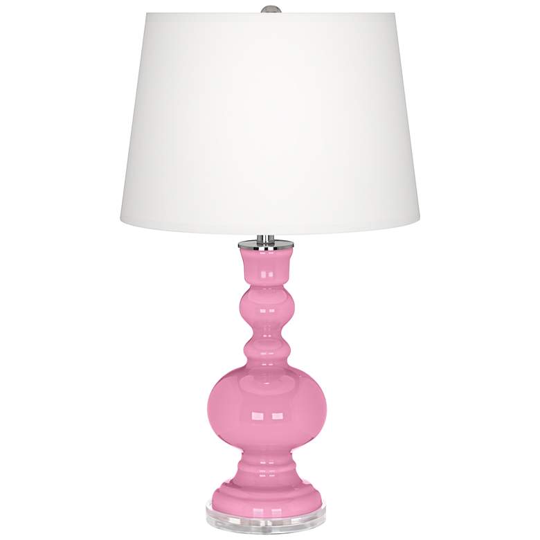 Candy Pink Apothecary Table Lamp