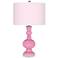 Candy Pink Diamonds Apothecary Table Lamp
