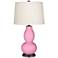 Candy Pink Double Gourd Table Lamp