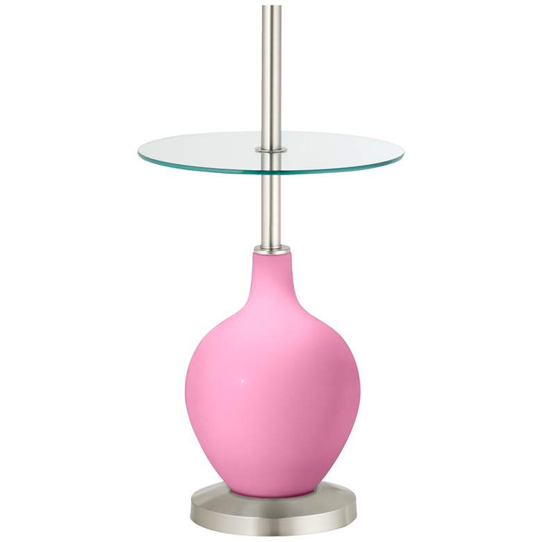 Image 3 Candy Pink Ovo Tray Table Floor Lamp more views