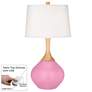 Candy Pink Wexler Table Lamp with Dimmer