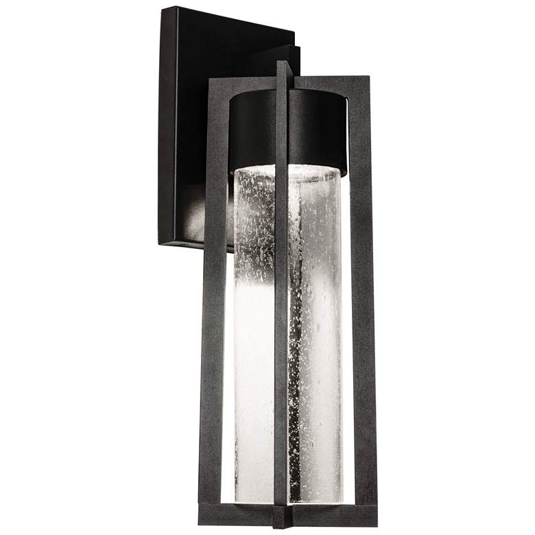 Image 1 Cane 18 3/4" High Black LED Outdoor Wall Light