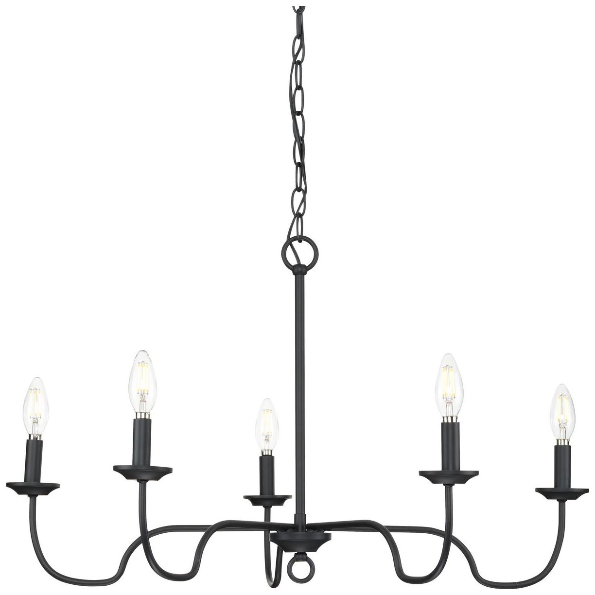 Thumbnail1 of Canebrake Collection Five-Light Chandelier Light