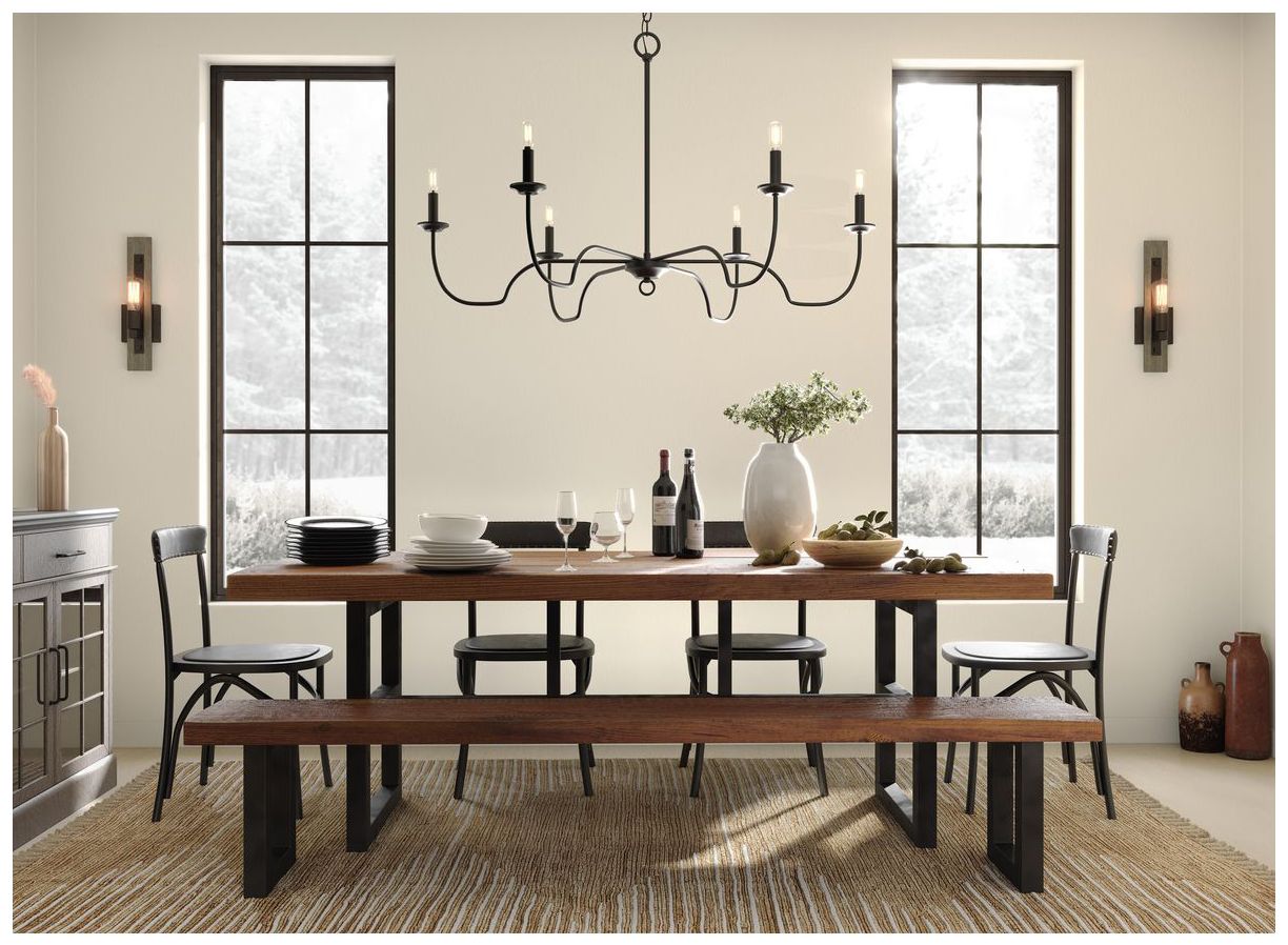 Canebrake Collection Six-Light Chandelier Light