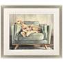 1_Canine Portrait 43"W x 37"H Framed Art