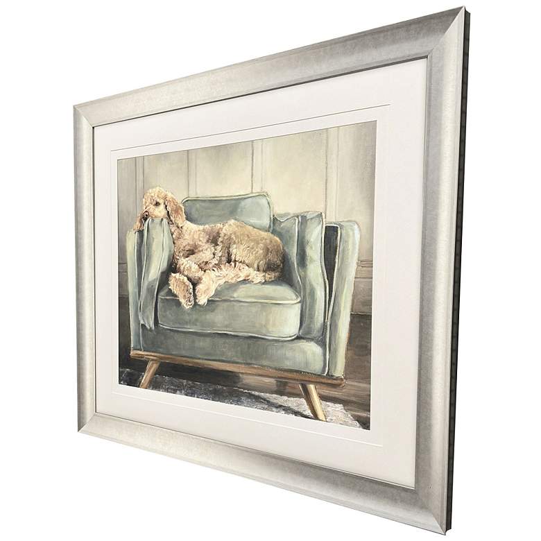 Image 2 Canine Portrait 43"W x 37"H Framed Art more views