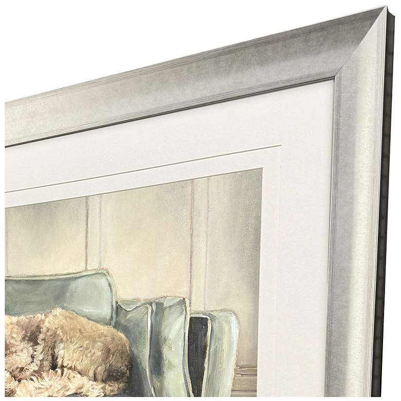 Image 3 Canine Portrait 43"W x 37"H Framed Art more views