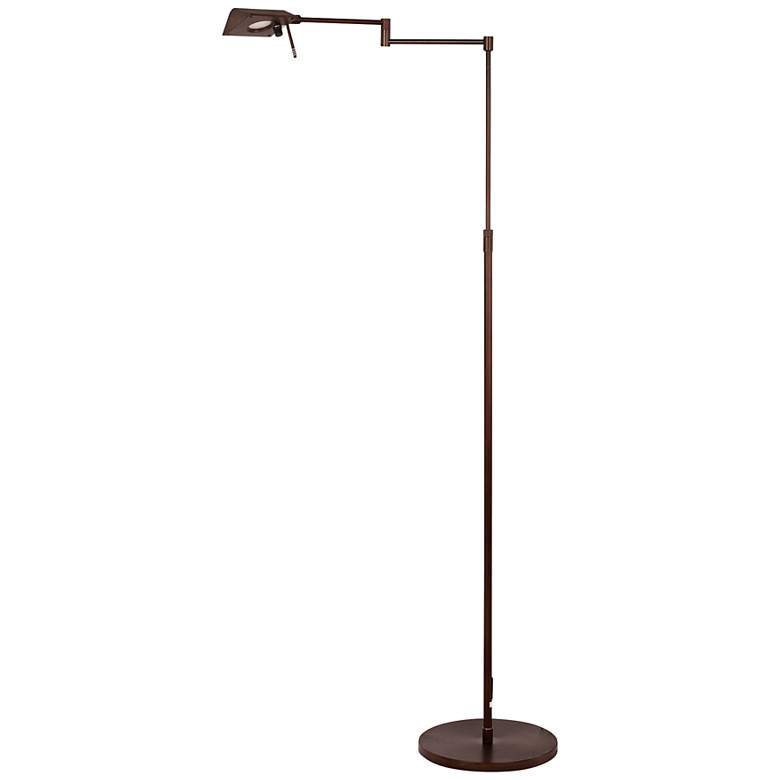 Image 1 Canley Oil Rubbed Bronze Adjustable LED Floor Lamp