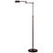 Canley Oil Rubbed Bronze Adjustable LED Floor Lamp