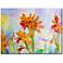 Canna Watercolor 40"W All-Weather Outdoor Canvas Wall Art