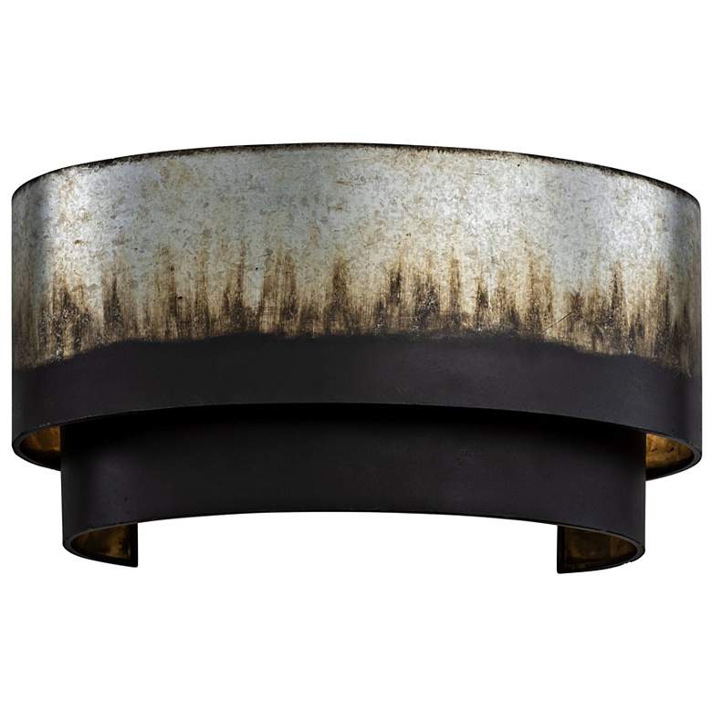 Image 6 Cannery 2-Lt Sconce - Ombre Galvanized more views