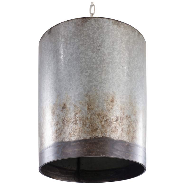 Image 3 Cannery 3-lt Pendant - Ombre Galvanized more views