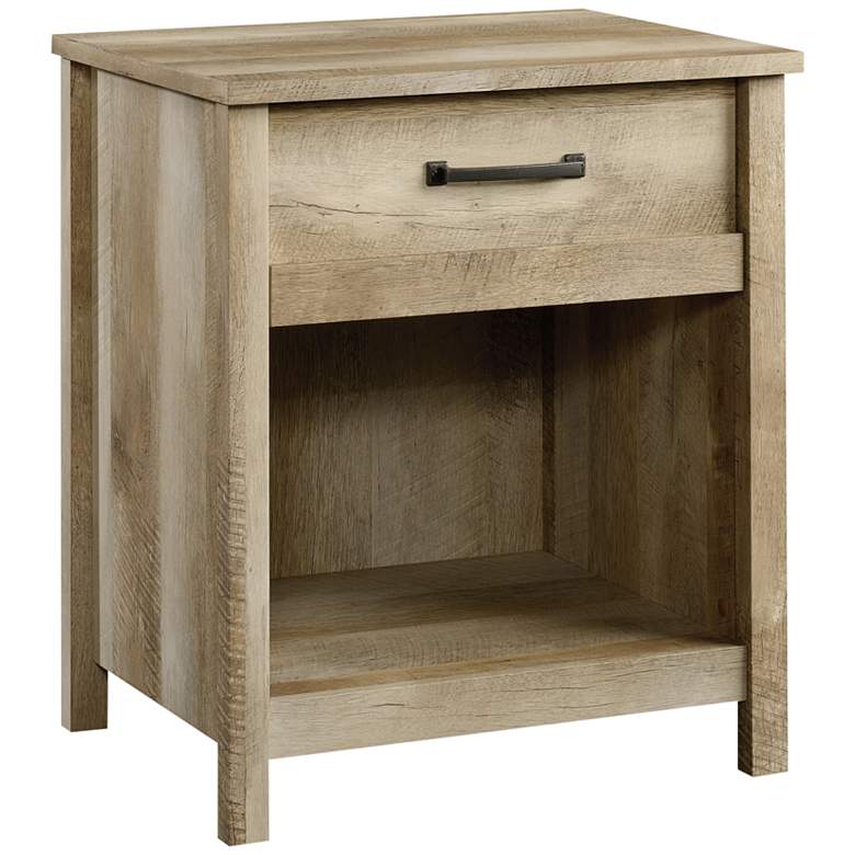 Image 2 Cannery Bridge 22 1/4" Wide Lintel Oak 1-Drawer Night Stand