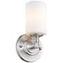 Cannondale by Z-Lite Brushed Nickel 1 Light Wall Sconce