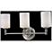 Cannondale by Z-Lite Brushed Nickel 3 Light Vanity