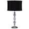 Canora Crystal and Metal Table Lamp
