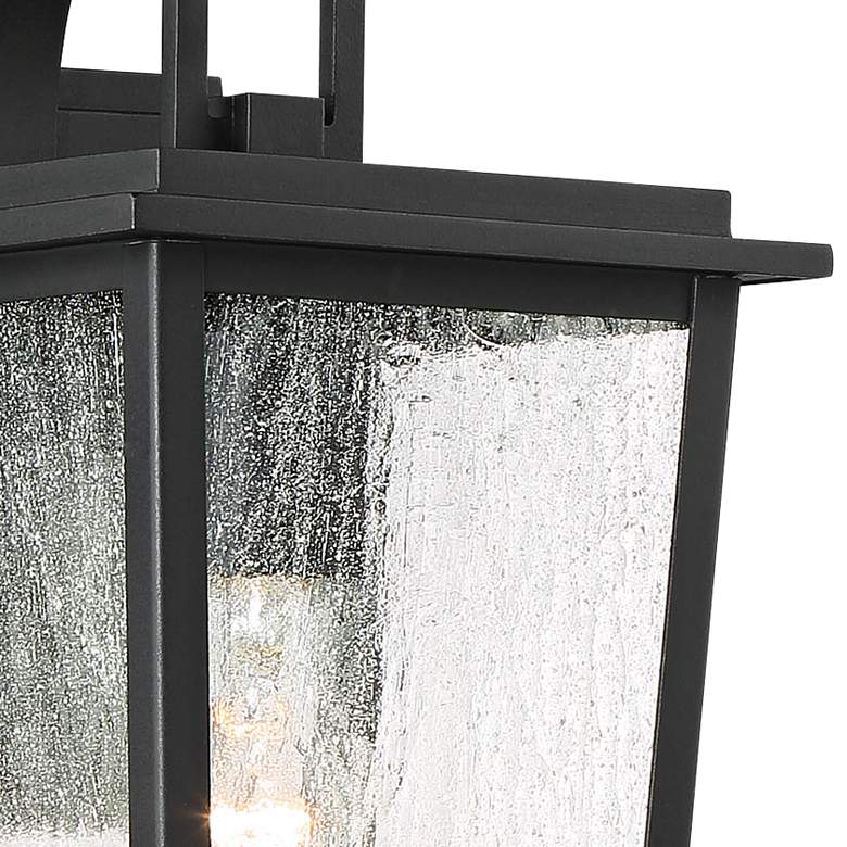 Image 2 Cantebury 14 1/4 inch High Sand Black Outdoor Wall Light more views