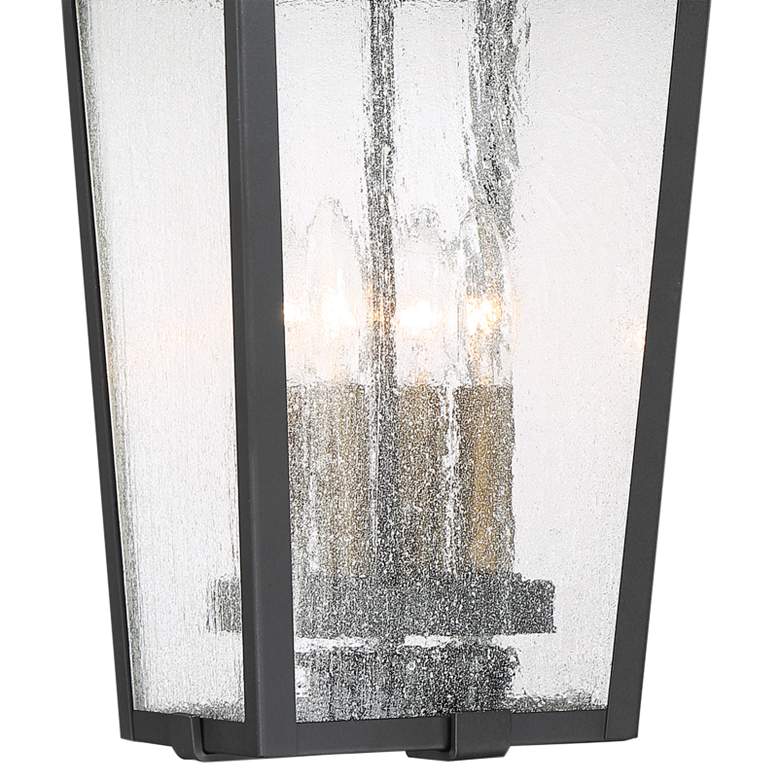 Image 4 Cantebury 16 1/4" High Sand Black Outdoor Hanging Light more views