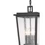 5_Cantebury 16 1/4" High Sand Black Outdoor Hanging Light more views