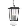7_Cantebury 16 1/4" High Sand Black Outdoor Hanging Light more views