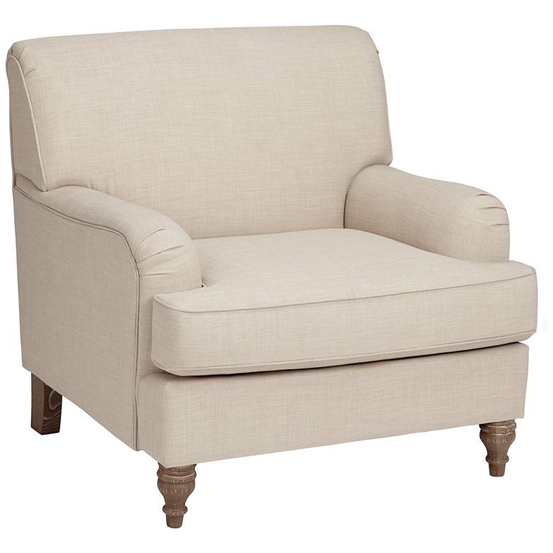 Image 3 Cantebury Colony Linen Upholstered Armchair