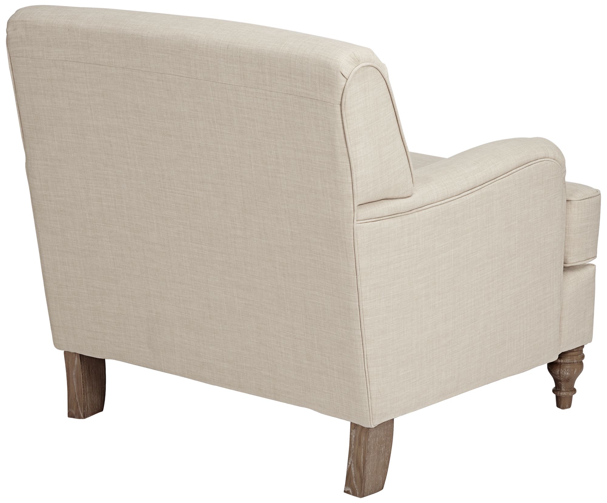 Cantebury Colony Linen Upholstered Armchair in scene