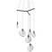Cantina 15" Wide 6-Light Satin Black Pendant