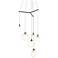 Cantina 15" Wide 6-Light Satin Black Pendant