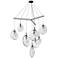 Cantina 15" Wide 9-Light Satin Black Pendant