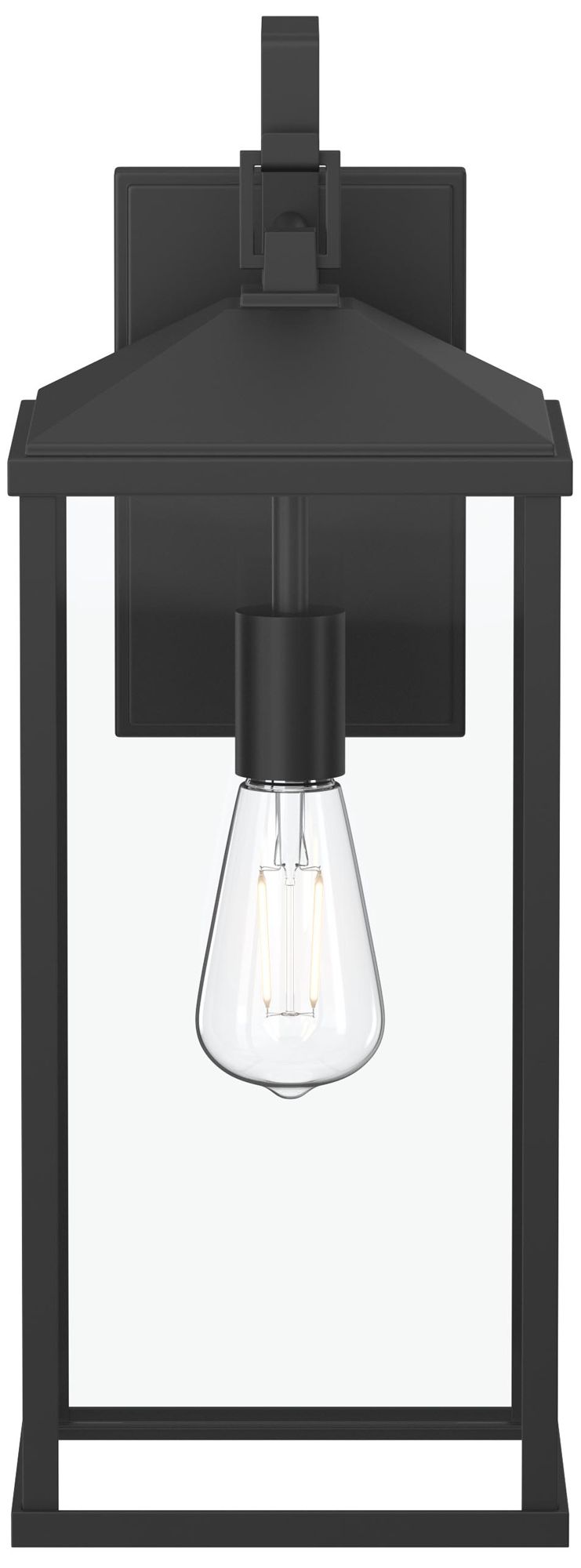 Cantley Extra Large Outdoor Wall  Lantern with Clear Glass Panels