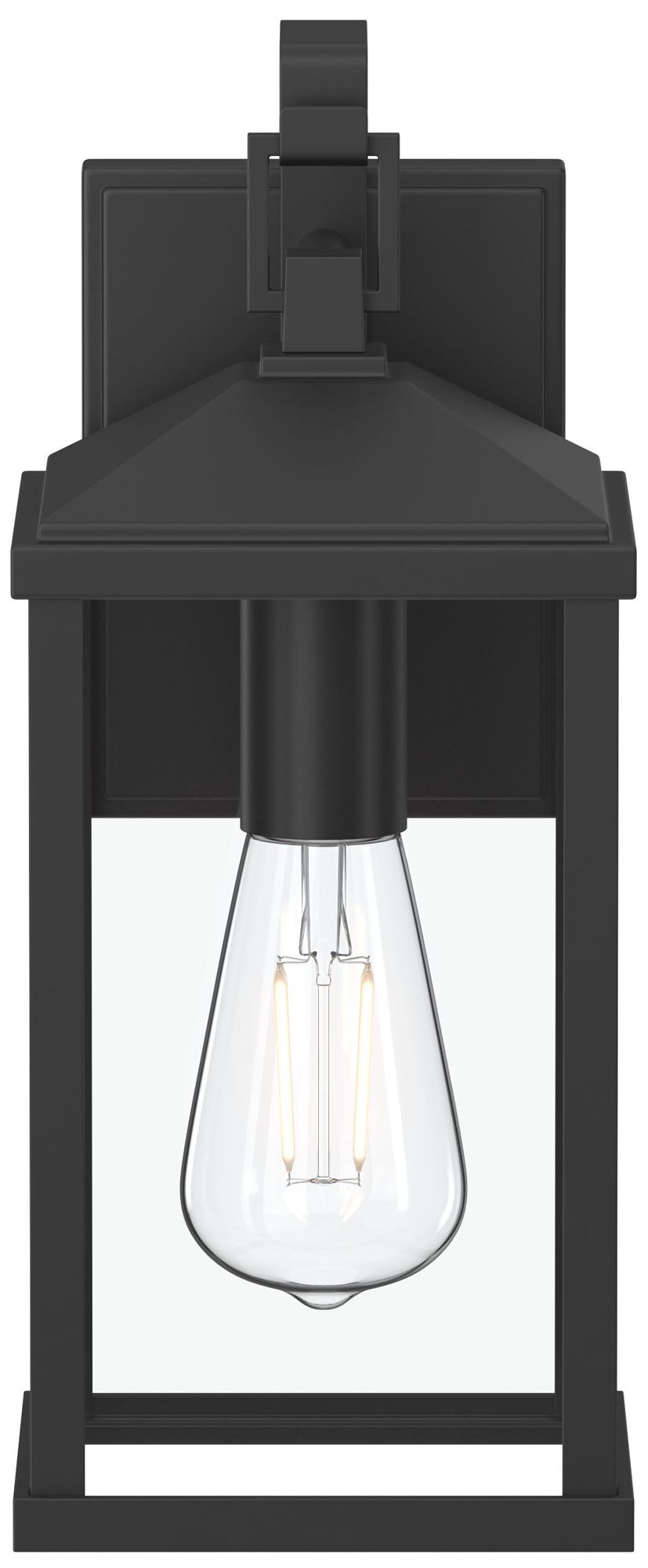 Cantley Medium Outdoor Wall  Lantern with Clear Glass Panels