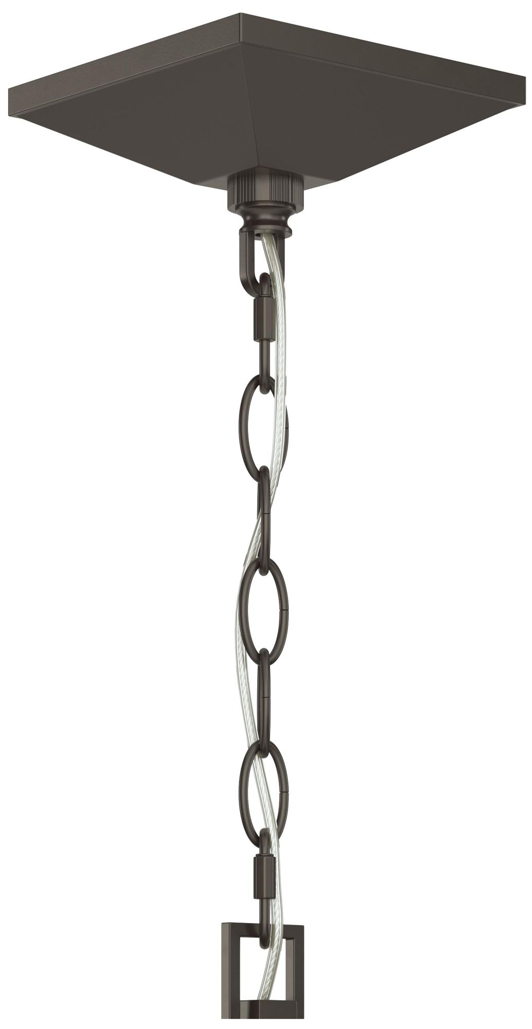 Image 6 Cantley Outdoor Pendant with Clear Glass Panels more views